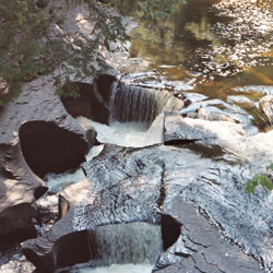 river pools